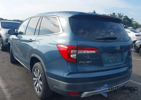 2021 Honda Pilot Awd Ex-L from USA, damaged, VIN 5FNYF6H54MB031395